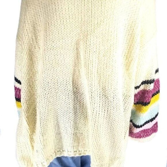 Cozy Striped Cardigan Plus Sizes 1X-2X NWT - Picture 4 of 4